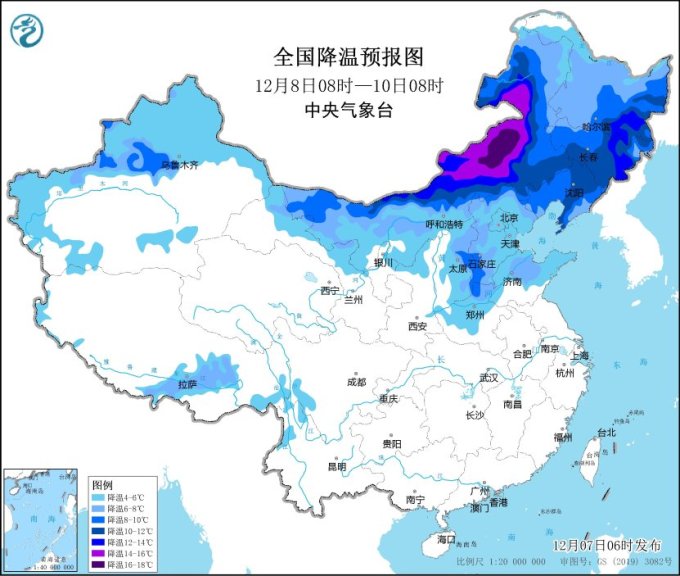 万向平台登录：新一轮冷空气即将再次影响北方地区 内蒙古东部东北地区降温明显